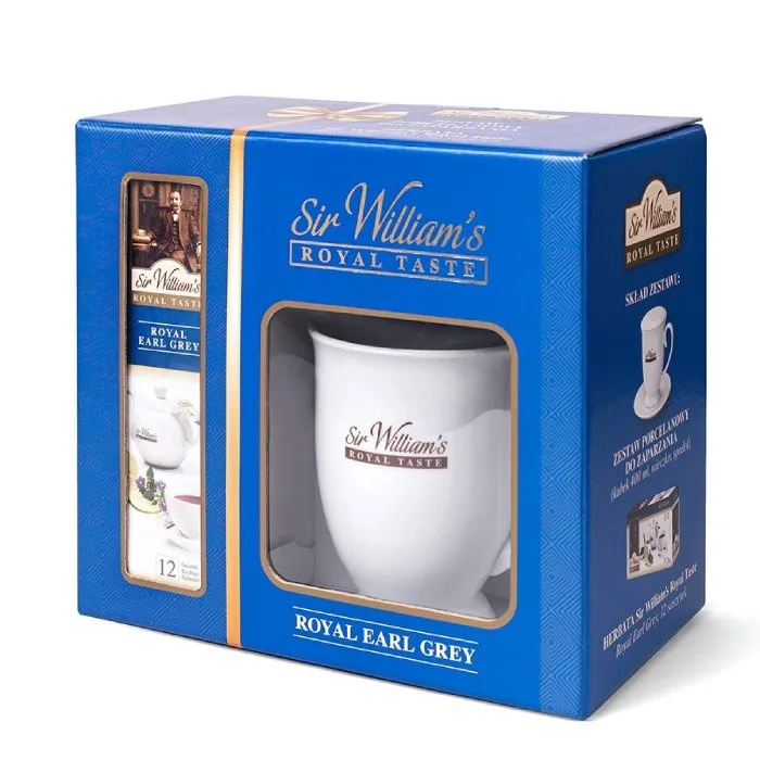 Набор для чая Sir William's Royal Taste Royal Earl Grey с кружкой