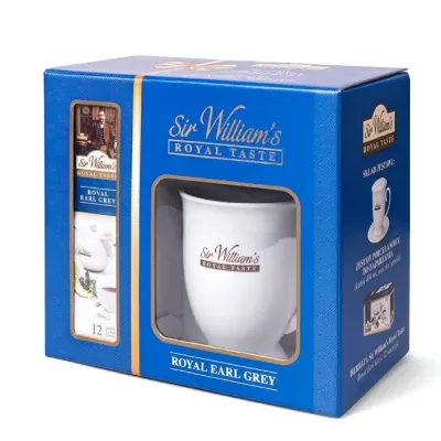 Набор для чая Sir William's Royal Taste Royal Earl Grey с кружкой