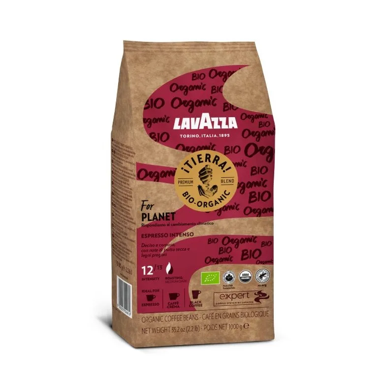 Кофе в зёрнах Lavazza Expert Tierra Bio Organic Espresso Intenso 1 кг