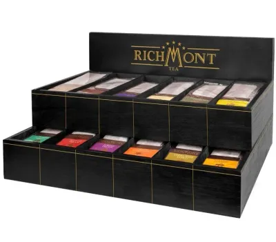 Деревянный презентер для чая Richmont на 12 отделений