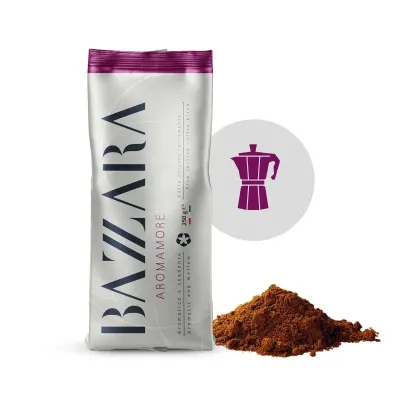 Кофе молотый Bazzara Aromamore Moka, 250 г