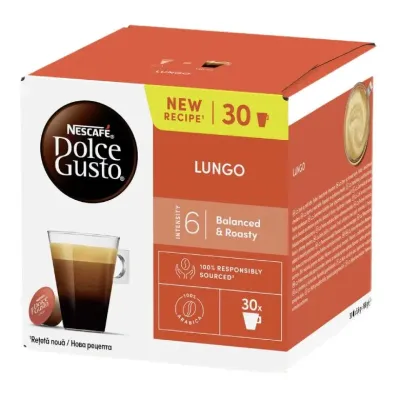 Капсулы Nescafe Dolce Gusto Lungo, 30 шт