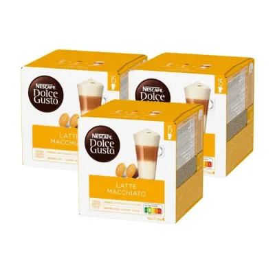 Комплект кофе в капсулах Nescafe Dolce Gusto Latte Macchiato, 3x30 шт.