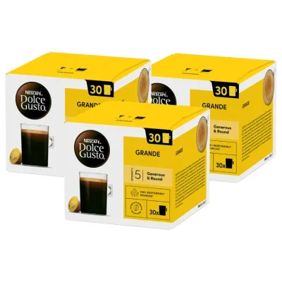 Набор капсул Nescafe Dolce Gusto Grande, 3х30 штук