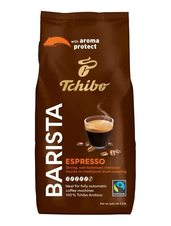 Кофе в зернах Tchibo Barista Espresso 1 кг