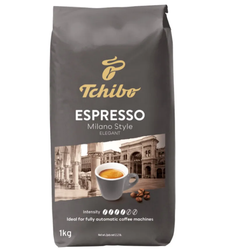 Кофе в зернах Tchibo Espresso Milano Style, 1 кг