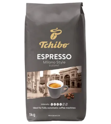 Кофе в зернах Tchibo Espresso Milano Style, 1 кг