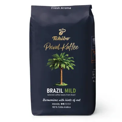 Кофе в зернах Tchibo Privat Kaffee Brazil Mild 500 г