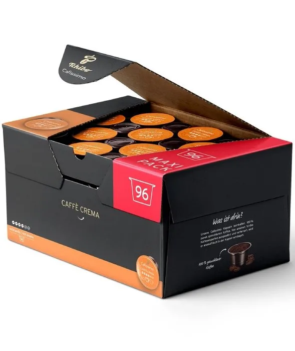Кофейные капсулы Tchibo Cafissimo Caffè Crema Rich Aroma 96 шт