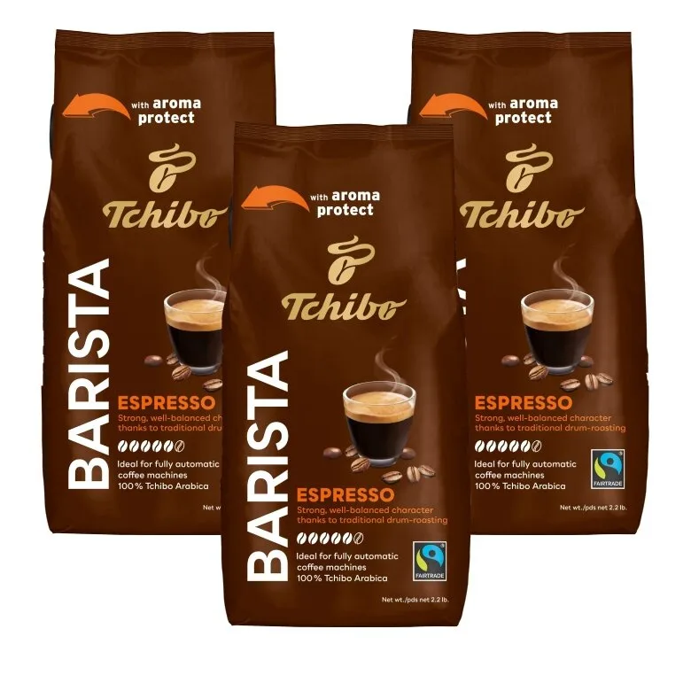 Набор кофе в зернах Tchibo Barista Espresso 3x1 кг