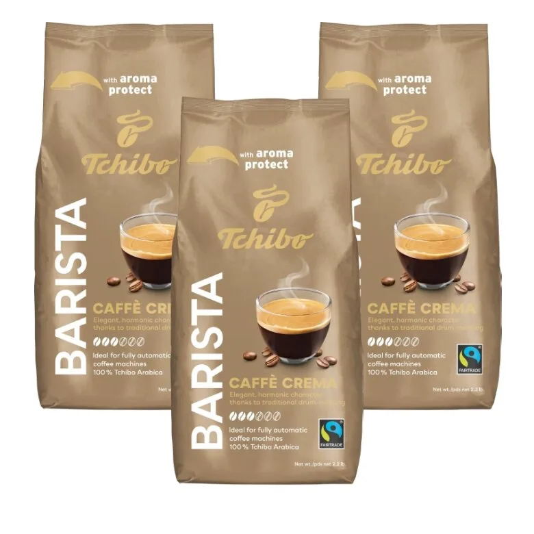Набор кофе в зернах Tchibo Barista Caffe Crema 3x1 кг