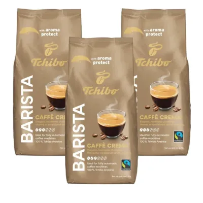 Набор кофе в зернах Tchibo Barista Caffe Crema 3x1 кг
