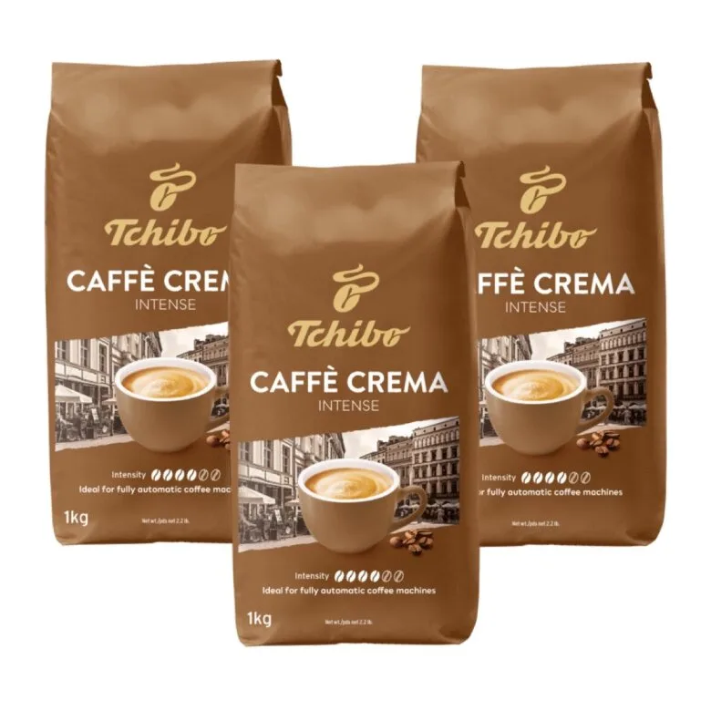 Кофе в зернах Tchibo Caffé Crema Intense, набор 3х1 кг