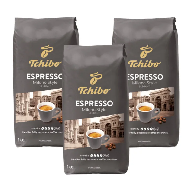Кофе в зернах Tchibo Espresso Milano Style набор 3x1 кг