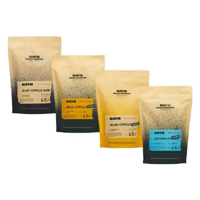 Набор кофе в зёрнах HAYB Dark Espresso Starter Pack, 4х250 г