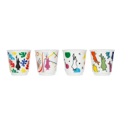 Набор чашек для эспрессо Bialetti Arte, 4 штуки