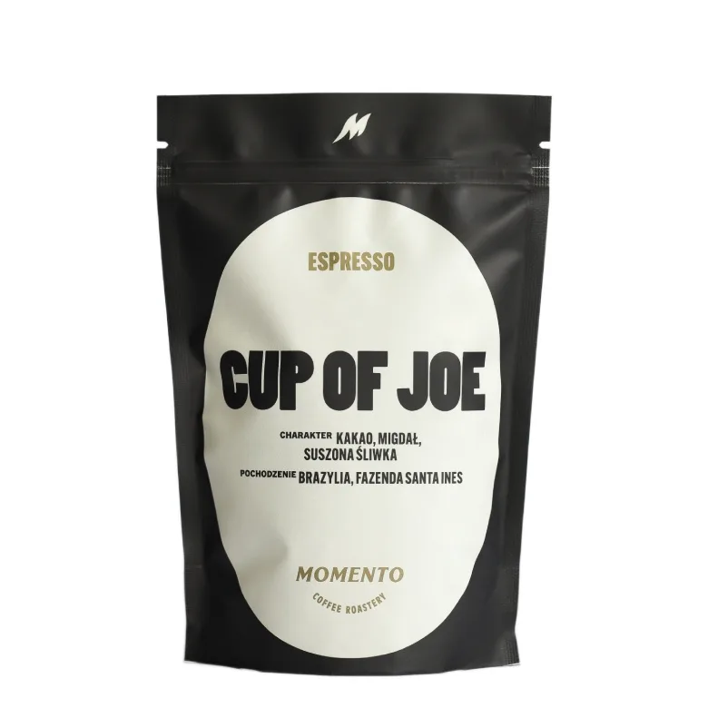 Кофе в зёрнах Momento Coffee Cup of Joe, бразильская арабика, 250 г