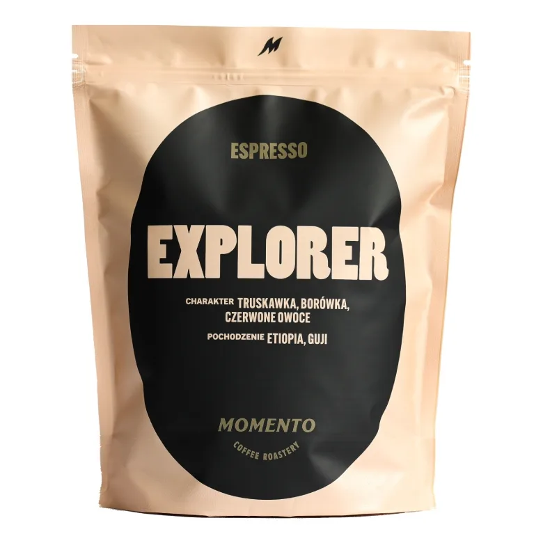 Кофе в зёрнах Momento Coffee Explorer, арабика специалти Эфиопия, 1 кг