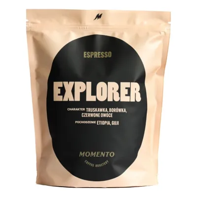 Кофе в зёрнах Momento Coffee Explorer, арабика специалти Эфиопия, 1 кг