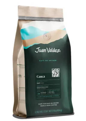 Кофе в зёрнах Juan Valdez Single Origin Cauca 454 г