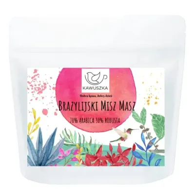 Кофе в зёрнах Kawuszka Misz Masz для эспрессо 250 г