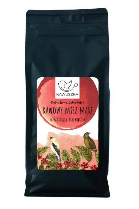 Кофе в зёрнах Kawuszka Kawowy Misz Masz 1 кг