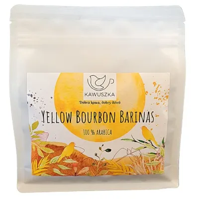 Кофе в зёрнах Kawuszka Бразилия Yellow Bourbon Barinas Espresso 250 г