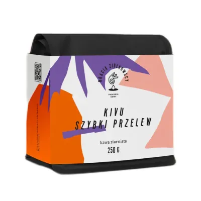 Кофе в зернах Bracia Ziolkowscy Kivu Szybki Przelew 250 г