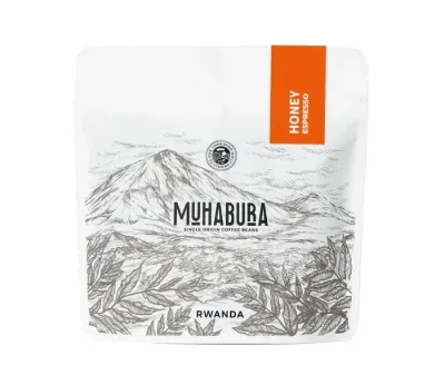 Кофе в зёрнах Rwanda Muhabura Honey Espresso 400 г