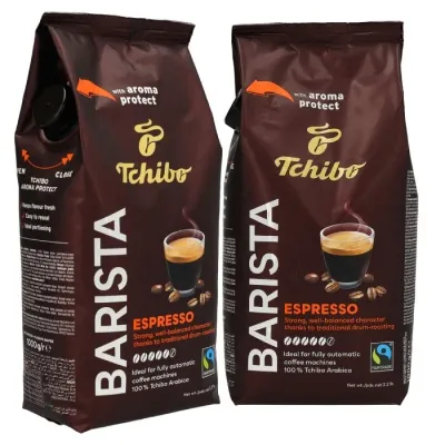 Кофе в зернах Tchibo Barista Espresso 2х1 кг