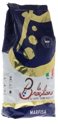 Набор кофе в зернах La Brasiliana Marfisa 1 кг + Etno Cafe Italian Roast 1 кг