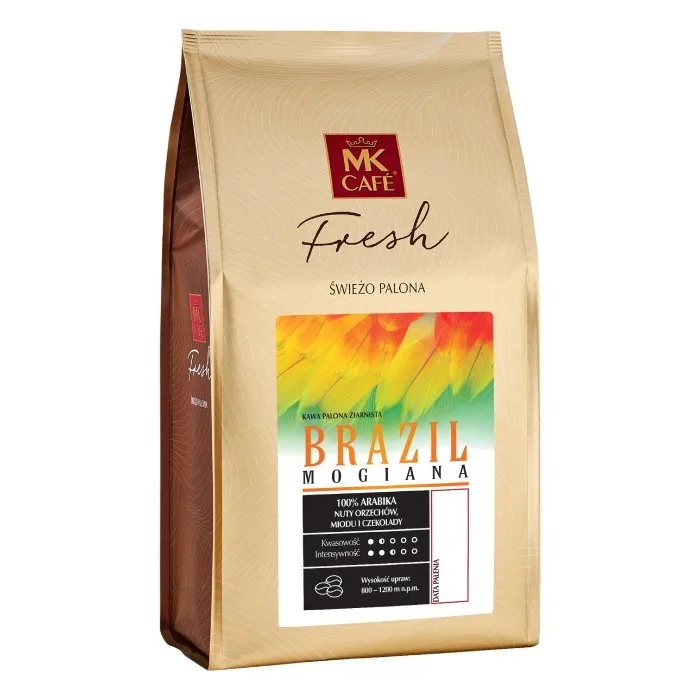 Кофе в зернах MK Cafe Fresh Brazil Mogiana, 1 кг