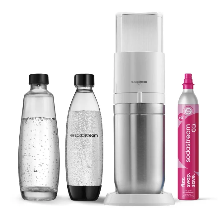 Сатуратор для газирования воды SodaStream Duo, белый, стартовый набор