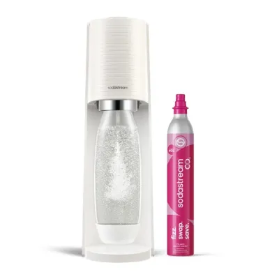 Сатуратор для газирования воды SodaStream Terra белый стартовый набор