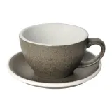 Чашка с блюдцем Loveramics Egg Granite для латте, 300 мл — фото 1