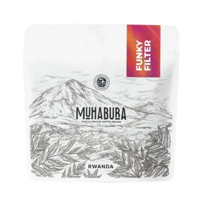 Кофе в зёрнах 1000 Hills Products Руанда Мухабура Фанки Анаэробик Фильтр, 200 г