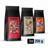 Дегустационный набор кофе в зёрнах Kyoto Espresso II 3x250г — фото 1