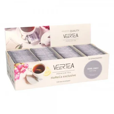 Черный чай Veertea Earl Grey 100x1,75 г