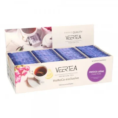 Фруктовый чай Veertea Forest Fruits в пакетиках, 100 шт по 2 г