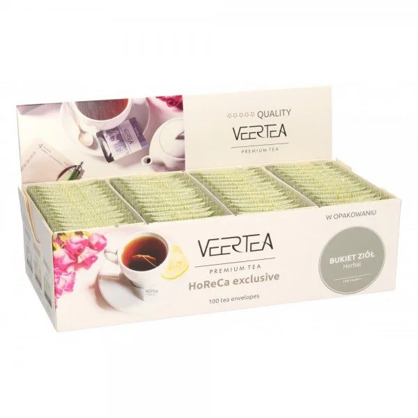 Травяной чай Veertea Herbal в пакетиках, 100 шт по 2 г