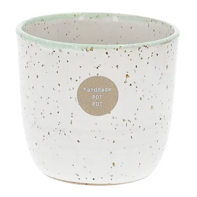 Керамическая кружка Pot Pot Ice Blue с бирюзовым акцентом 200 мл