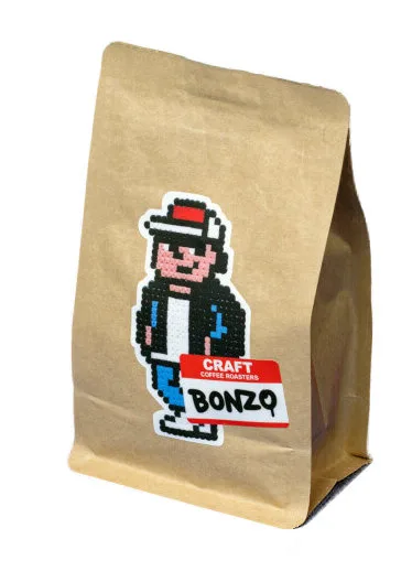 Кофе в зёрнах Craft Bonzo, смесь арабики трёх происхождений, 250 г