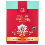 Рассыпной чёрный чай English Tea Shop Christmas in Ceylon с пряностями 80 г — фото 1