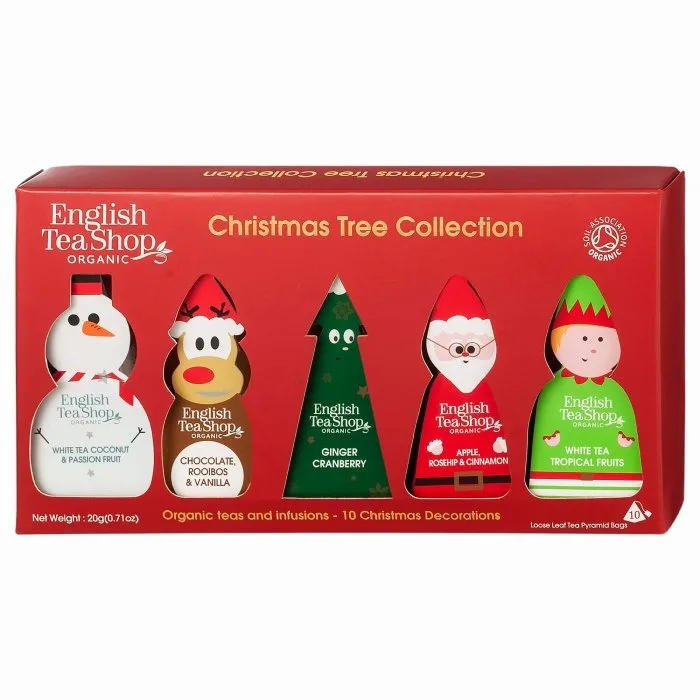 Новогодний набор чая English Tea Shop Prism Christmas Characters, 10 пирамидок по 2 г