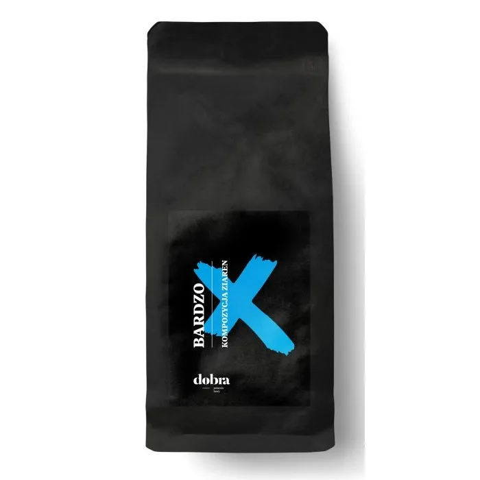 Кофе в зёрнах Dobra Bardzo композиция зёрен 1 кг