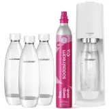 Сатуратор для газирования воды SodaStream Terra белый + 3 бутылки — фото 1