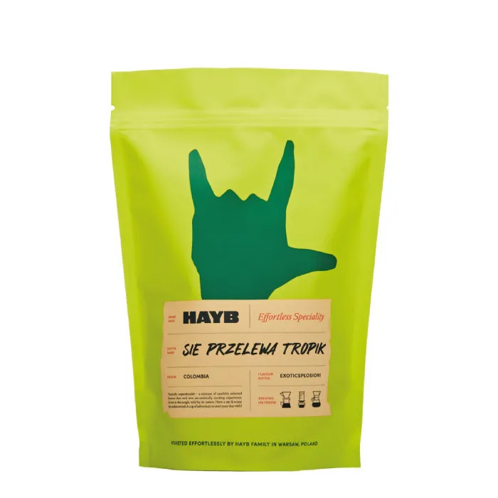 Кофе в зернах HAYB Sie Przelewa Tropik 1 кг