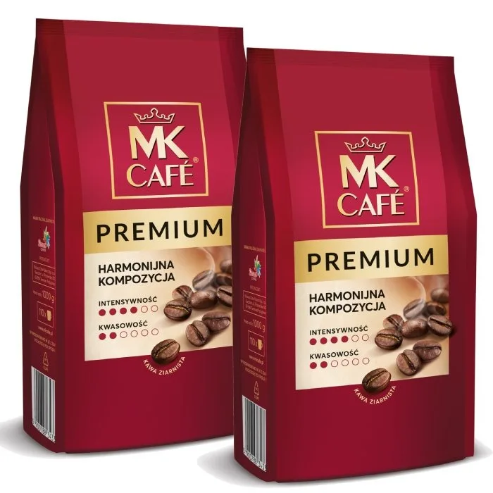 Кофе в зернах MK Cafe Premium 2х1 кг
