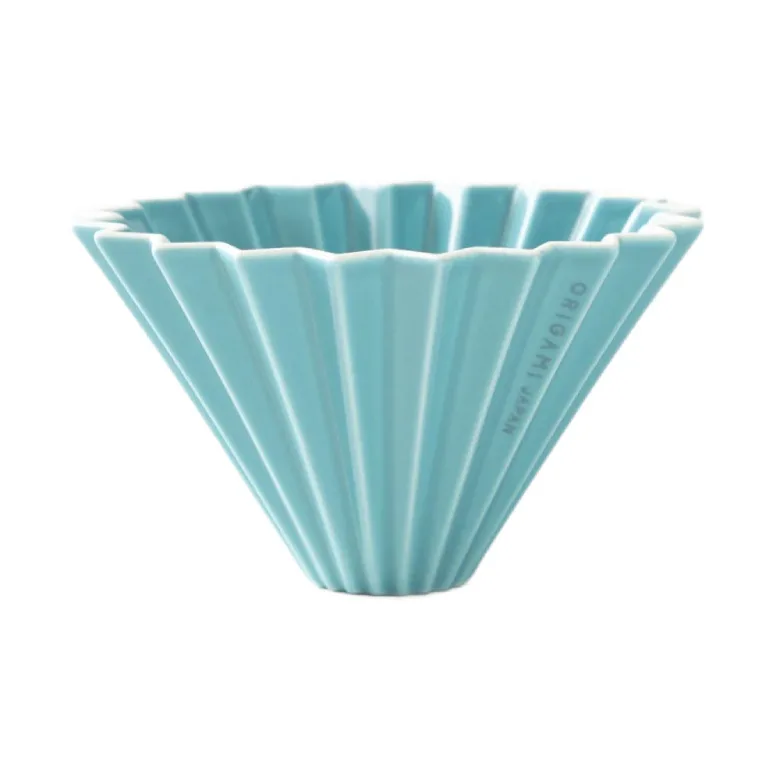 Керамический дриппер Origami Dripper S бирюзовый