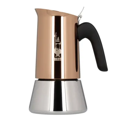 Гейзерная кофеварка Bialetti New Venus на 6 чашек, медная